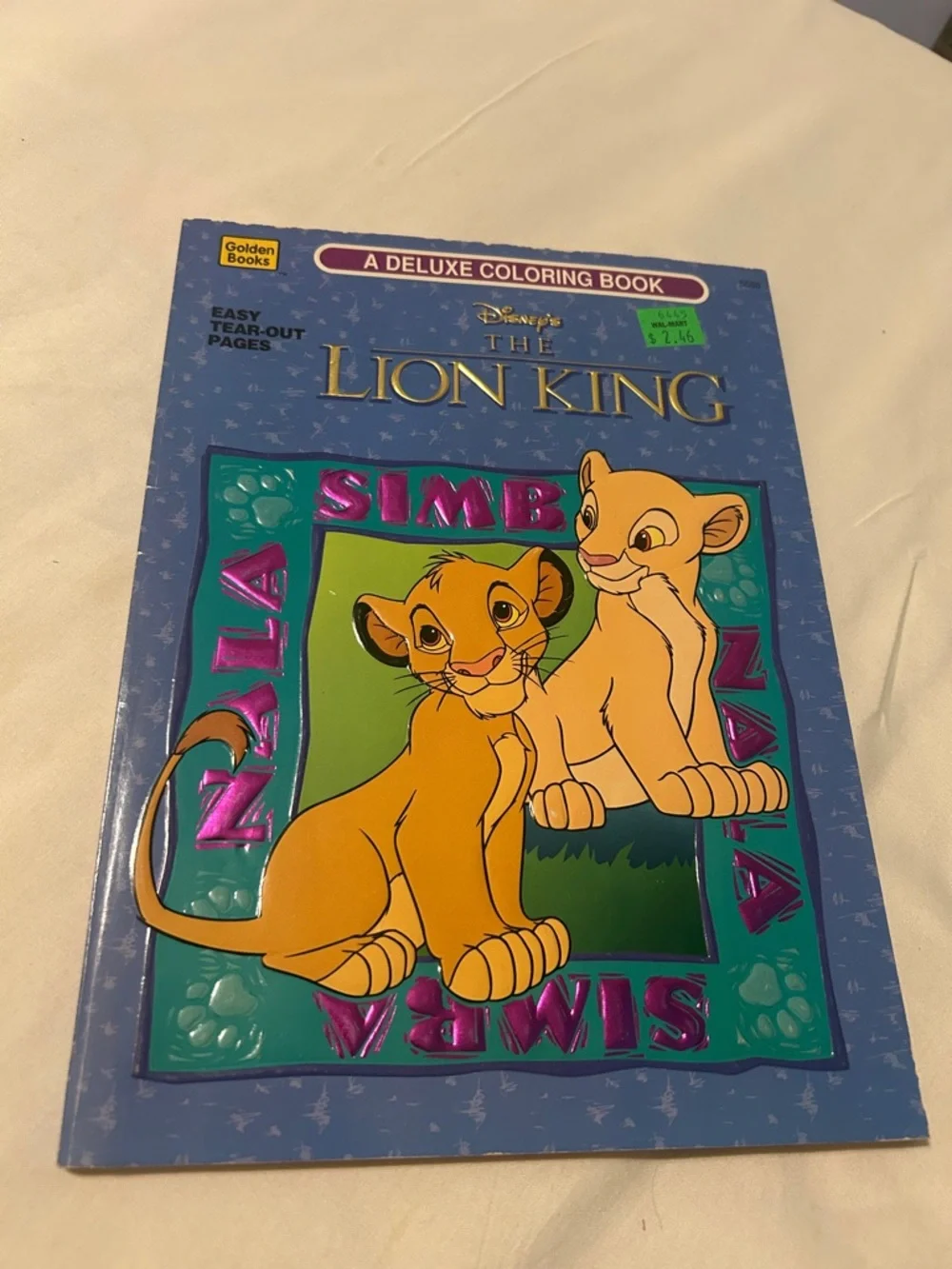 🪁2/$7, 🎠4/$11+$4.99📦💘 Lion King deluxe coloring book